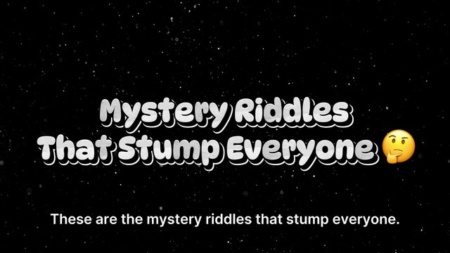 Hard Mystery Riddles That Stump Everyone | Brain Teasers & Logic Puzzles Challenge 2025