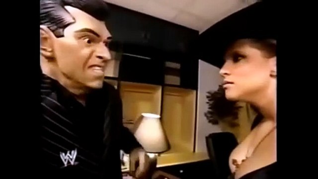 Stephanie Mcmahon Forced Kiss by Eric Bischoff