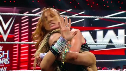 Becky Lynch vs. Natalya (w/ Maxinne Dupree) - Women's Intercontinental Championship - Raw August 18, 2025
