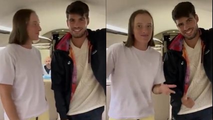 Cincinnati 2025 - Carlos Alcaraz et Iga Swiatek ont partagé un jet privé pour filer vers l'US Open !