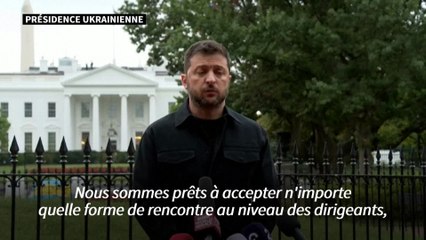 Zelensky se dit prêt à une rencontre bilatérale avec Poutine pour mettre fin à la guerre