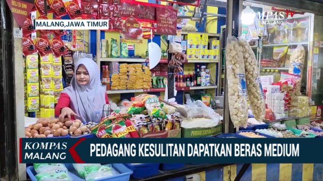 Pedagang Keluhkan Sulitnya Dapatkan Beras Medium