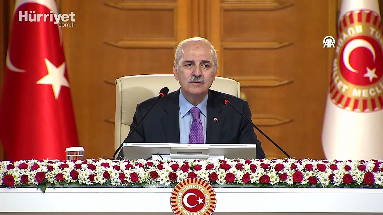 TBMM Başkanı Numan Kurtulmuş: Süreçte tarihi misyon üstleniyoruz