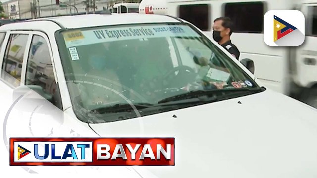 Random road worthiness test, isinagawa ng DOTr-SAICT sa Parañaque City; ilang UV Express drivers, na-isyuhan ng ticket dahil sa pasong prangkisa | ulat ni JM Pineda