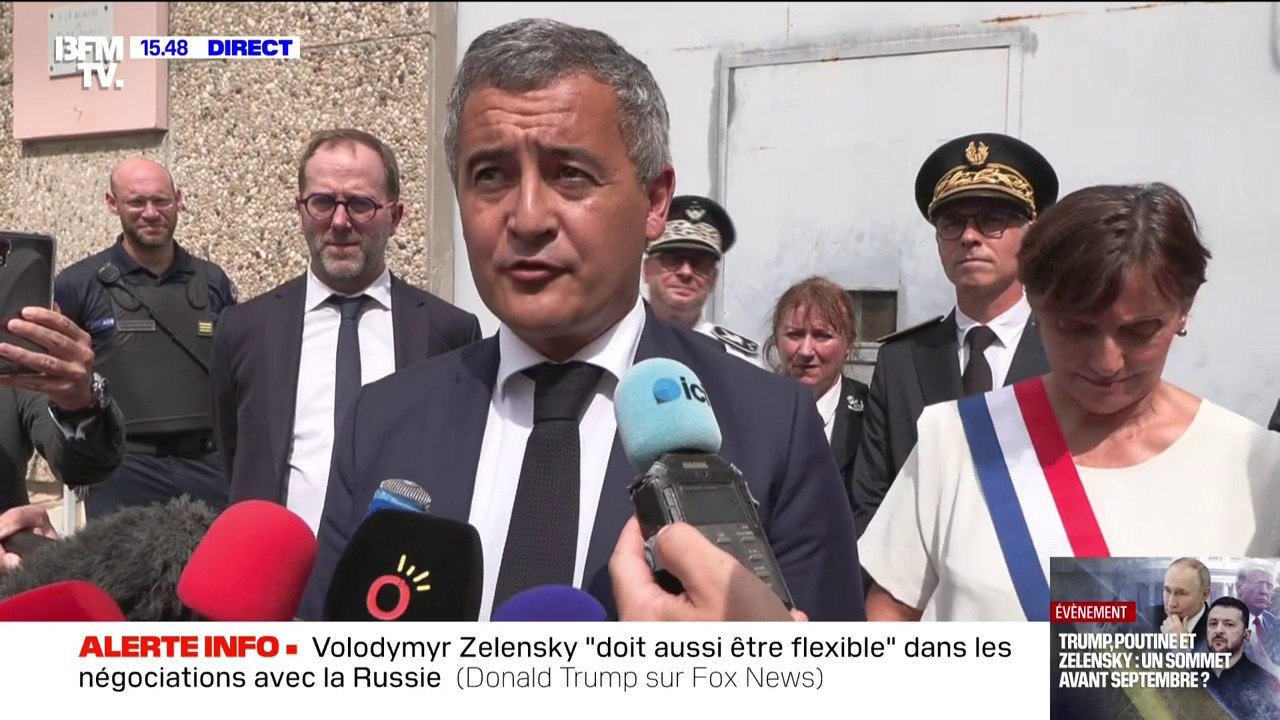 Surpopulation carcérale: Gérald Darmanin veut "plus de moyens pour les prisons"