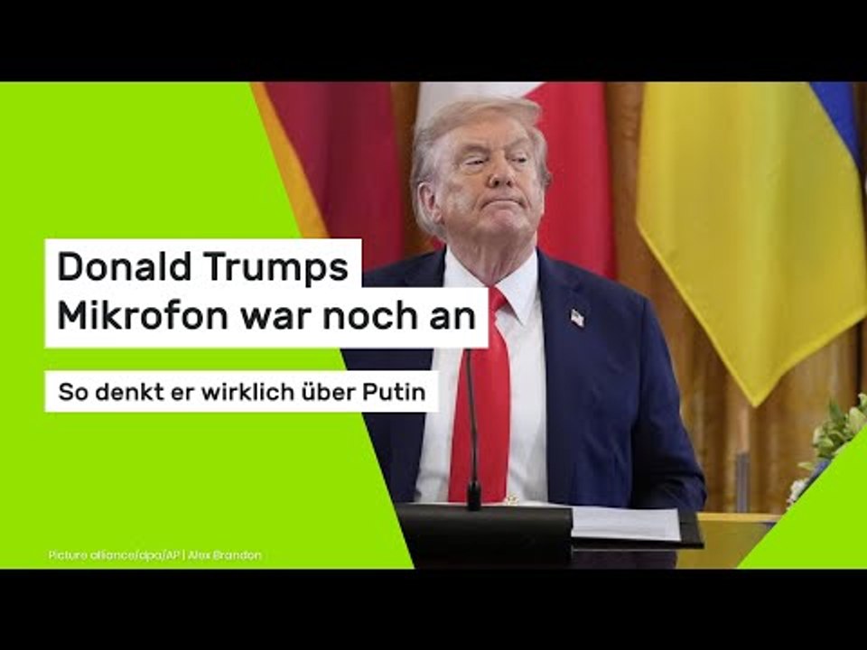 So denkt Donald Trump wirklich über Putin