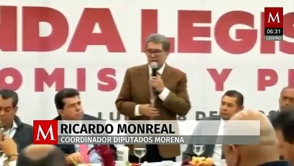 Sin titubeos para sacar agenda de Sheinbaum en San Lázaro, afirma Monreal