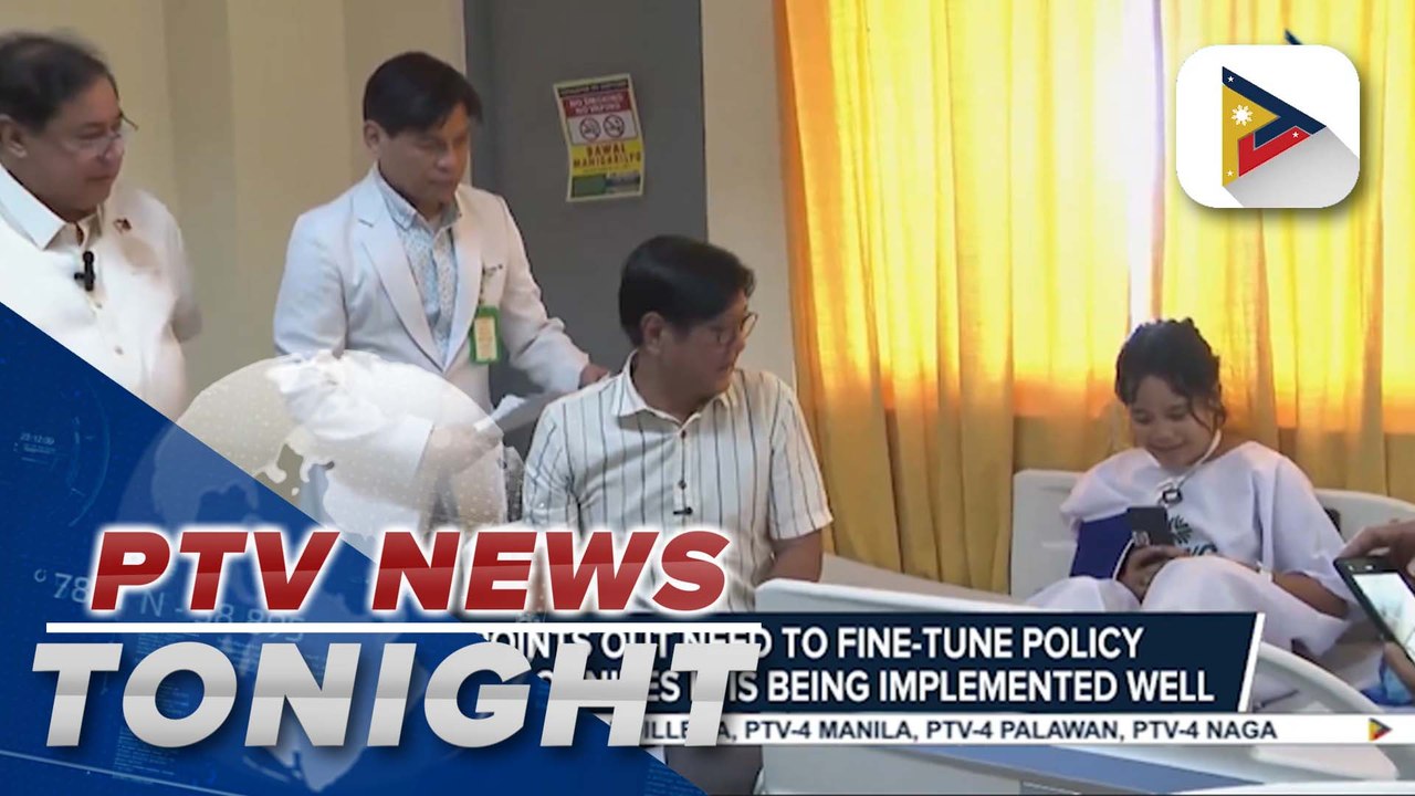 PBBM visits EAMC to check proper implementation of Zero Balance Billing policy; points out need to fine-tune policy