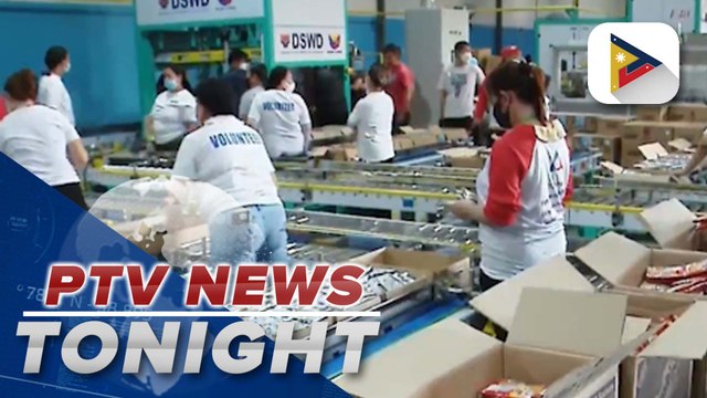 DSWD produces more FFPs with new repacking system