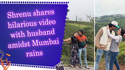 Shrenu Parikh's shoot gets called off amidst heavy Mumbai rains, picks up hubby after work