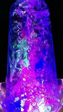 ✨ Water Dance Magic Ball Light Unboxing Review Colorful LED Rotating Party Light for Home Festivals