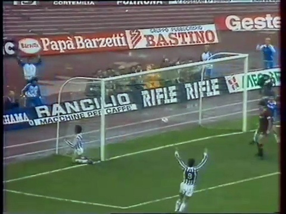 JUVENTUS TURIN - AS ROMA - 1982 - SAISON 1982/1983 -