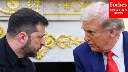 Trump Tells Zelensky That Russia & Ukraine Don't Need Ceasefire Agreement During White House Meeting