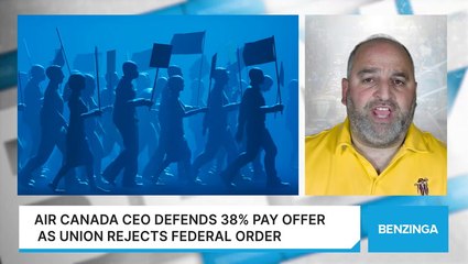 Air Canada CEO Defends 38% Pay Offer As Union Rejects Federal Order