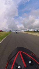 Close Call Between Two Bikes