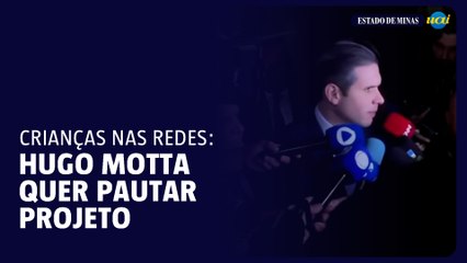 Hugo Motta quer pautar projeto para proteger crianças em redes sociais