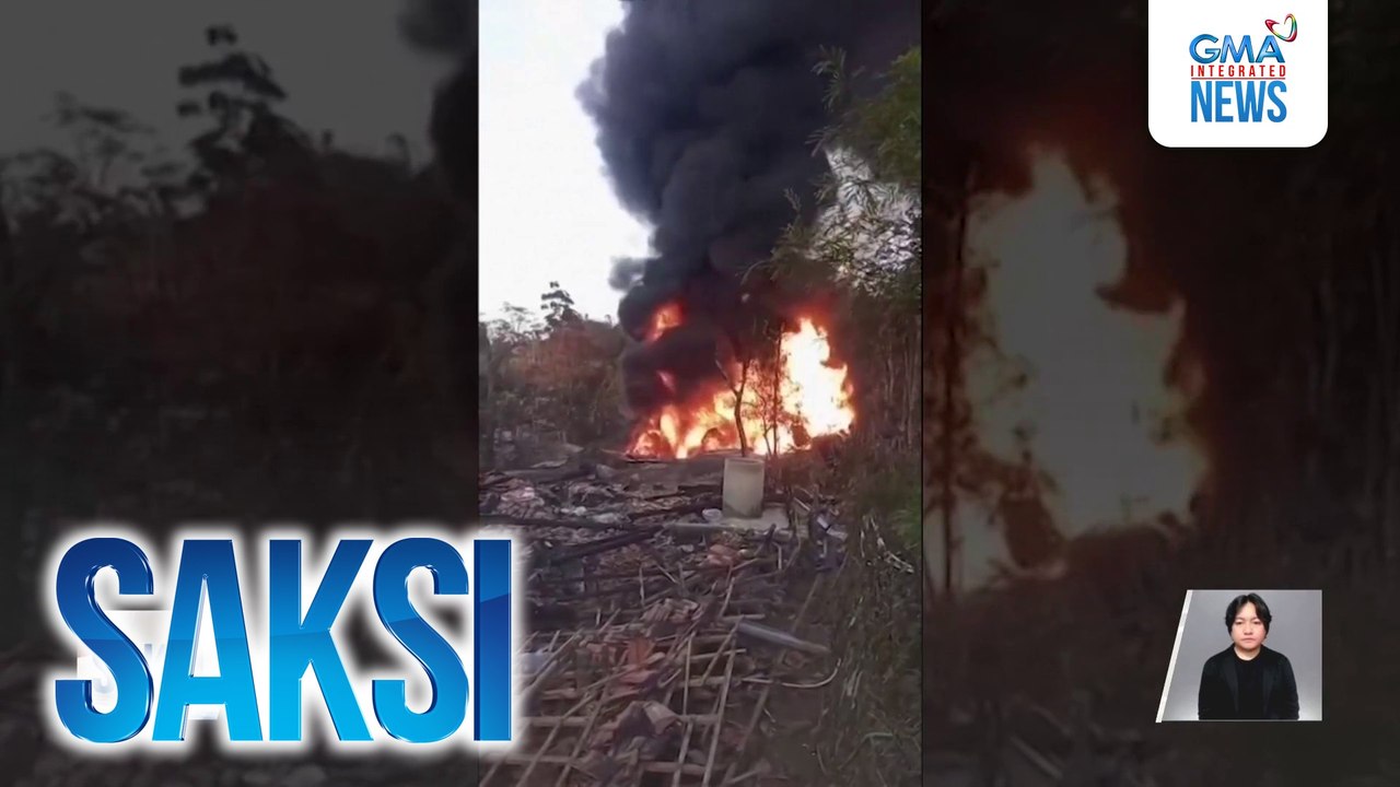 3 patay at 2 sugatan sa sunog sa illegal oil well na noong Linggo pa nagsimula | Saksi