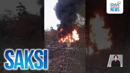 3 patay at 2 sugatan sa sunog sa illegal oil well na noong Linggo pa nagsimula | Saksi