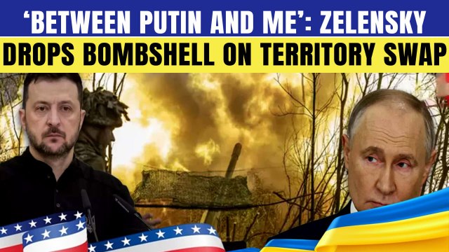 Zelensky DARES Putin For Direct Talks on Territory Swap| Ukraine Ready to Give Up Land For Peace?