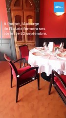 Fermeture de l'Auberge de l'Écurie à Routot