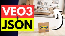 Créer des PUBS IA : VEO 3 + Prompt JSON