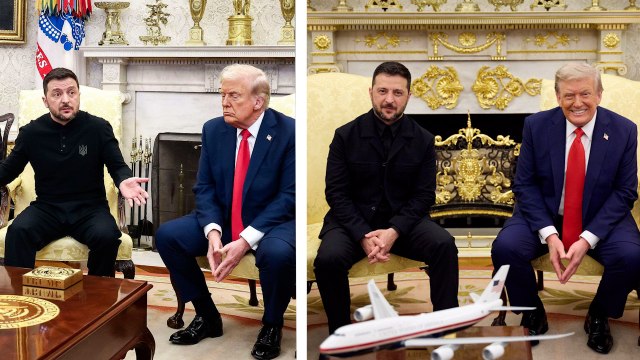Trump et Zelensky dans le bureau Ovale : deux rencontres, deux ambiances