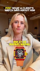 POV What a clients watch says about him 👀 ⌚