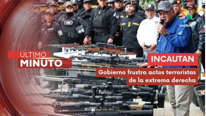 Gobierno venezolano decomisa armamento de alto calibre