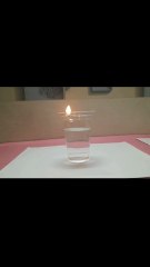 Science Experiment With Water Glass