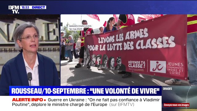 Mouvement contestataire du 10 septembre: C'est une révolte, une volonté de vivre , déclare Sandrine Rousseau, députée Les Écologistes