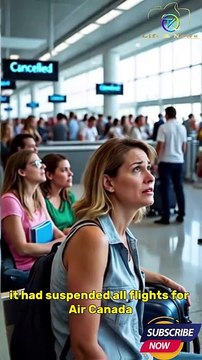 Air Canada STRIKE Chaos! 130,000 Passengers Affected Across Canada