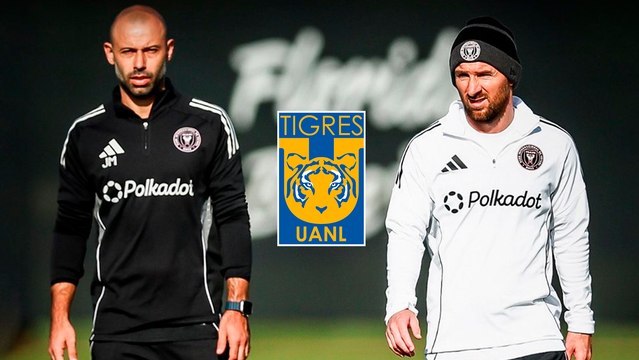 Javier Mascherano no descarta a Messi para el duelo ante Tigres de la Leagues Cup