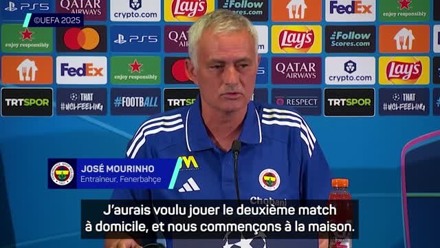 Fenerbahçe - Mourinho : Ce que je veux ne compte pas, il faut affronter la réalité
