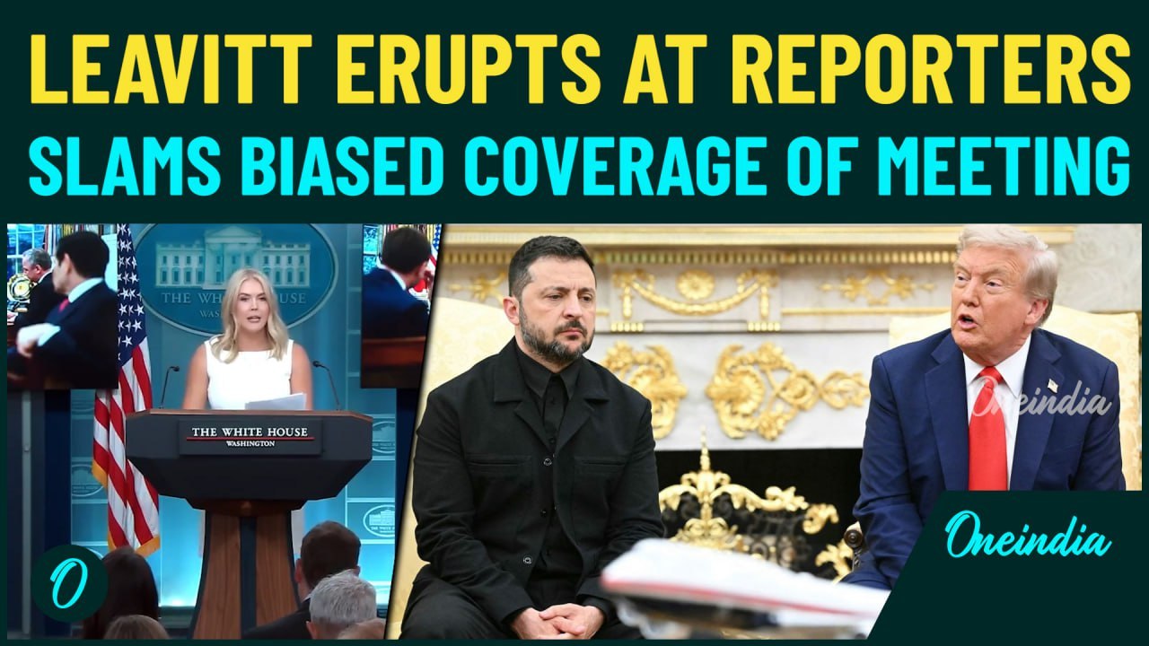 Leavitt EXPLODES On Left-Wing Media For SABOTAGING Trump’s Peace Talks With Russia & Ukraine