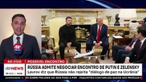 Rússia cogita cessar-fogo após encontro entre Trump e Zelensky | TEMPO REAL