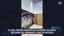 El Real Madrid presume de palmarés: el nuevo vestuario del Bernabéu lleno de historia