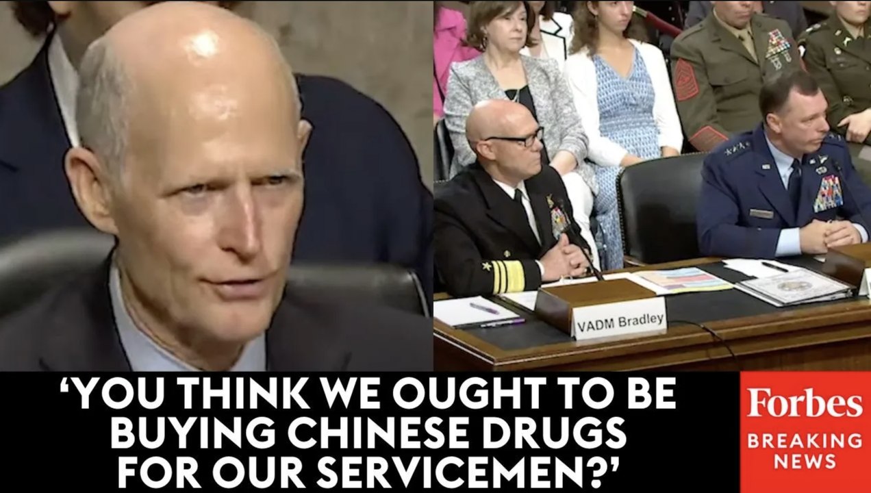 Rick Scott Presses Military Nominees About Chinese Products Being Given To U.S. Service-Members