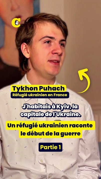L'expérience de Tykhon, réfugié ukrainien en France