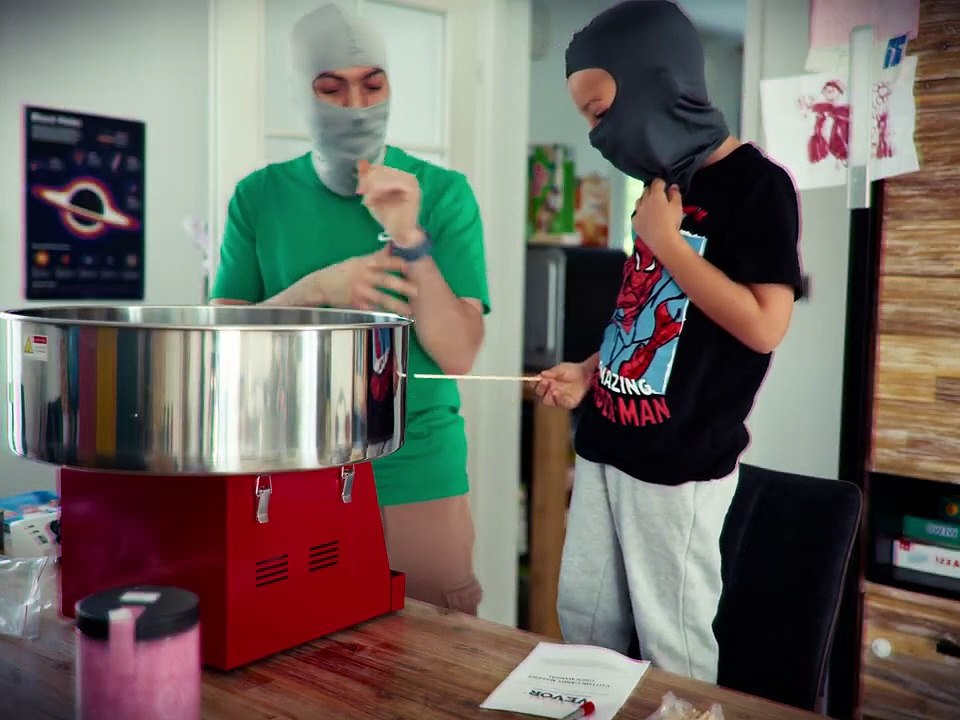 J'ai essayé de faire des Barbes à Papa