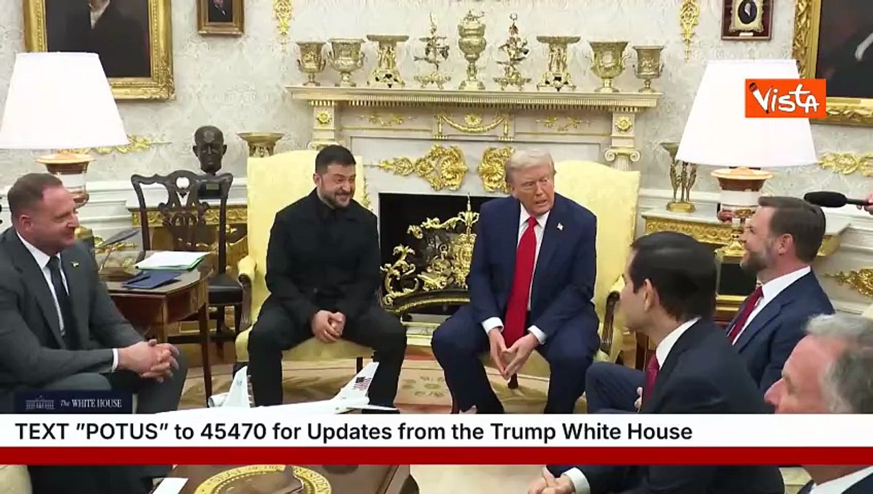 La carica dei "Grazie" dei leader Ue per Trump, Da Zelensky a Rutte, da von der Leyen a Merz