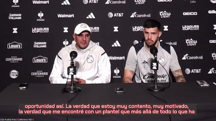 Martín Bravo habla sobre la situación del Puebla tras la salida de Pablo Guede previo al juego contra Seattle Sounders en Leagues Cup