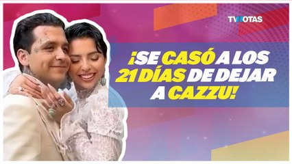 Christian Nodal revela que se casó en secreto con Ángela Aguilar en Roma y que Cazzu ya lo sabía