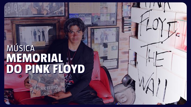 Fã cria memorial do Pink Floyd no Morro da Queimada em Ouro Preto