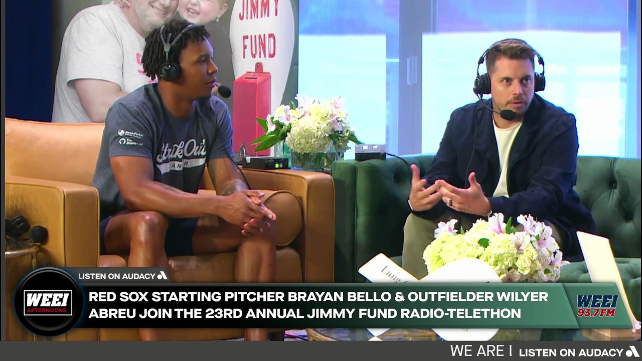 Red Sox Starting Pitcher Brayan Bello and Right Fielder Wilyer Abreu Talk Playoff Push, Team Chemistry