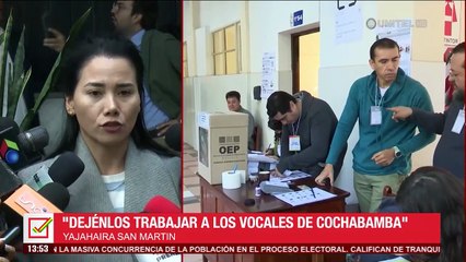 Vocal del TSE denuncia que afines al evismo “ponen trabas” al trabajo del TED de Cochabamba