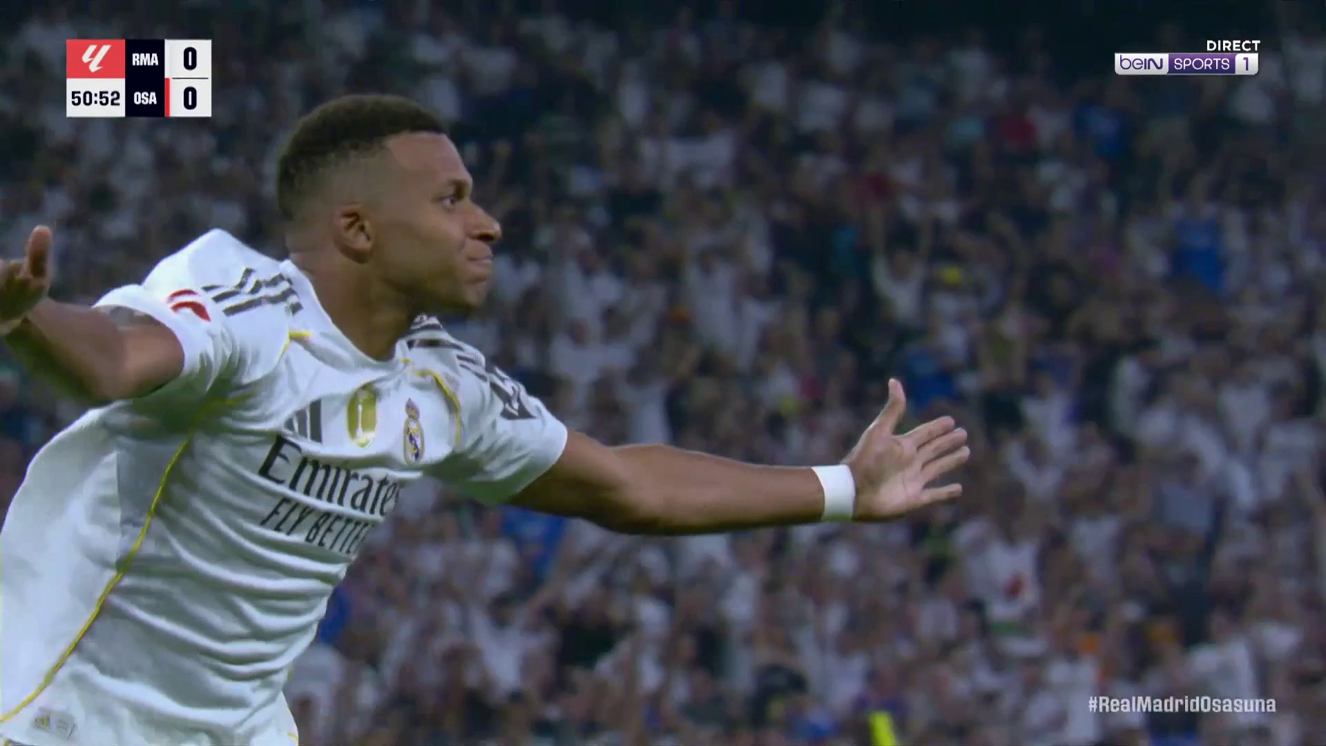 La Liga : Mbappé débloque son compteur et celui du Real Madrid contre Osasuna