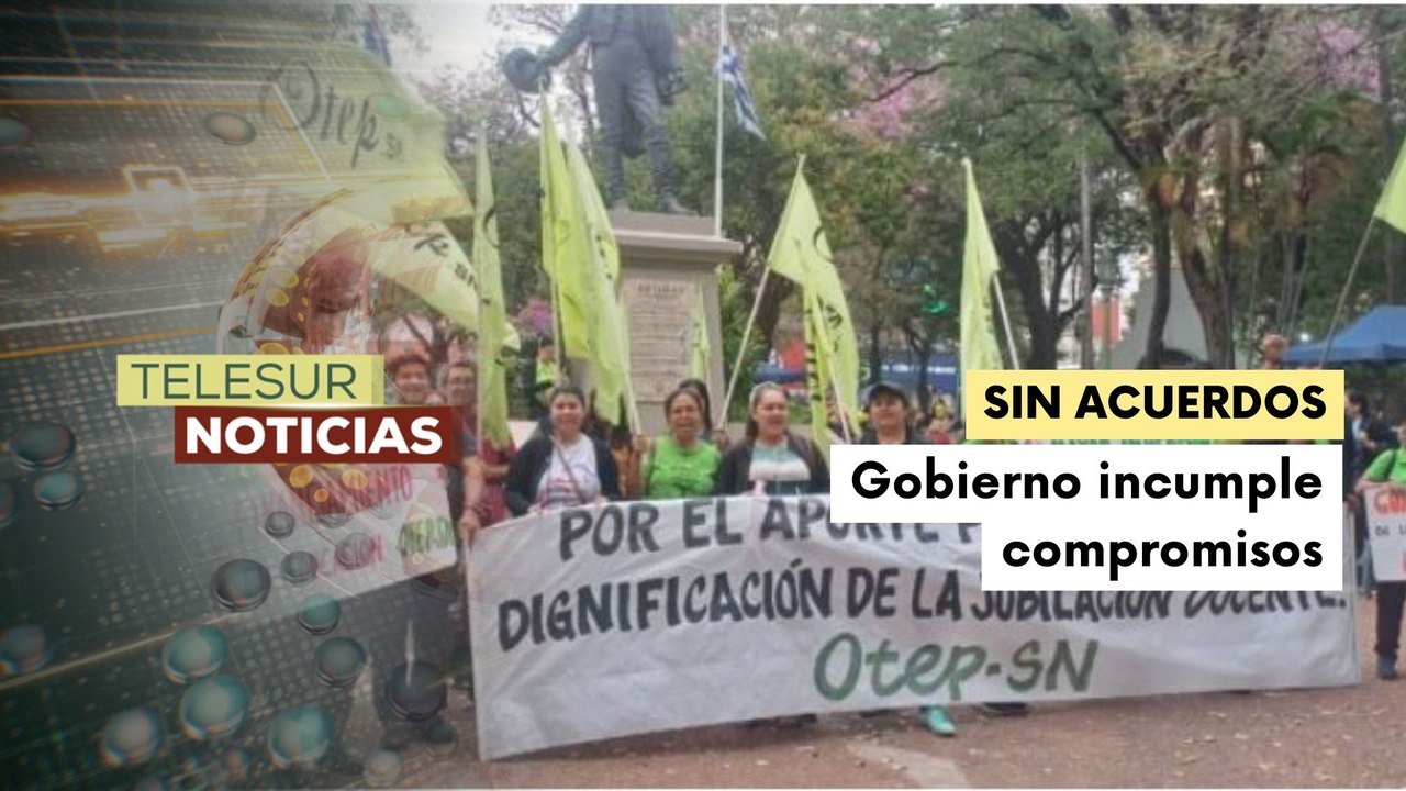 Docentes paraguayos amenazan con nuevas movilizaciones para septiembre