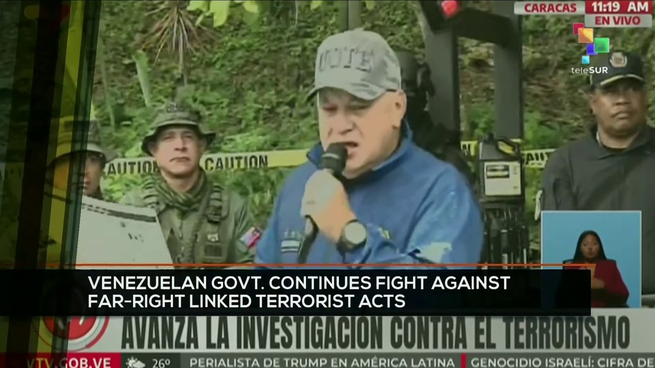 FTS 16:30 19-08: Venezuelan govt. continues fight against far-right linked terrorist acts