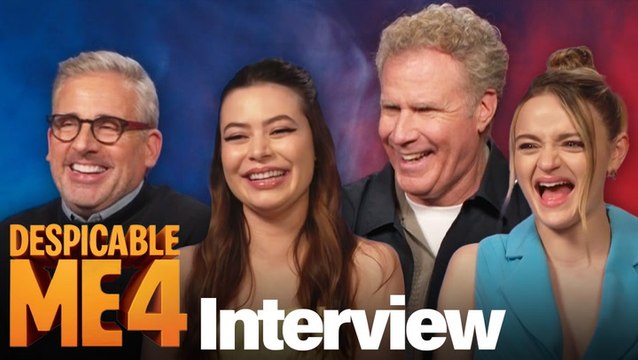 'Despicable Me 4' Interviews With Steve Carell, Will Ferrell, Joey King and Miranda Cosgrove