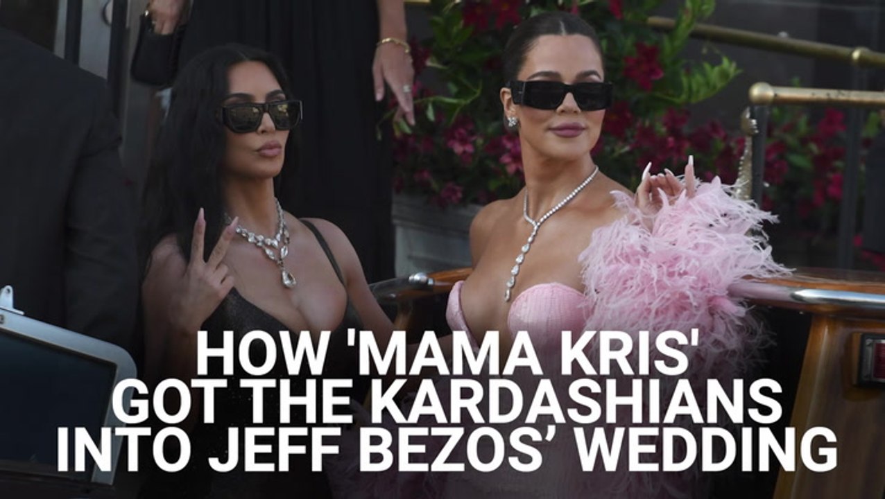 Originally, Only Kris Jenner And Kim Kardashian Were Invited To Jeff Bezos' Wedding, Until 'Mama Kris' Got To Work